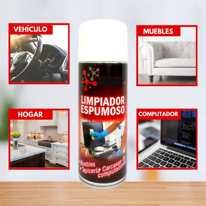 ESPUMA SUPER LIMPIADORA