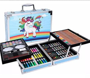 SET DE ARTE UNICORNIO X 145 PIEZAS