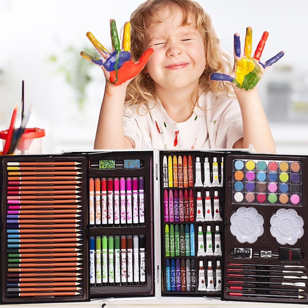 SET DE ARTE UNICORNIO X 145 PIEZAS